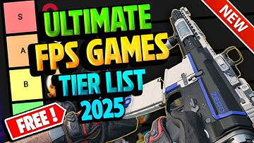 The ULTIMATE FREE FPS Tier List 2025 – From God Tier to Trash!