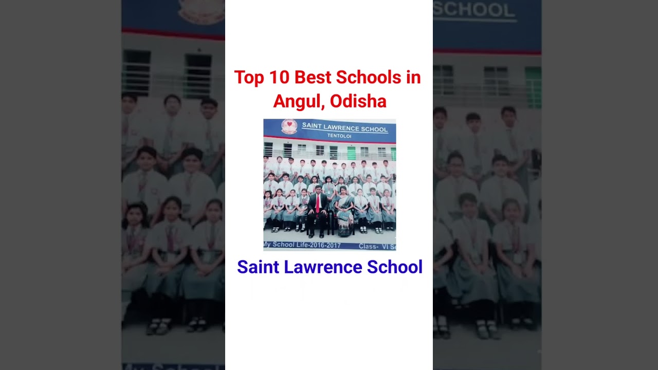 Top 10 Best Schools in Angul, Odisha