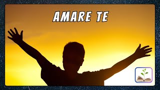 Video thumbnail of "Amare te - Canto con testo"