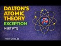 First Question on Mole Concept | Dalton Atomic Theory Limitation | NEET Chemistry PYQ