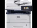 Xerox B215 - How to print Configuration and Supplies Information