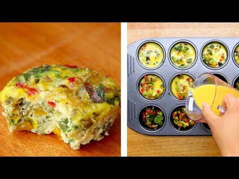 Healthy Breakfast Egg Muffins, Muffin Tin Eggs