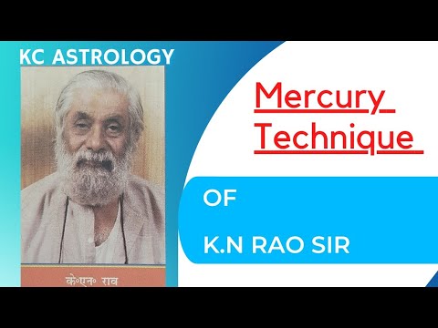 K.N.Rao Technique of mercury