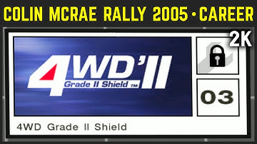 Colin McRae Rally 2005 - Career: 4WD Grade II Shield - Advanced Difficulty - 1440p