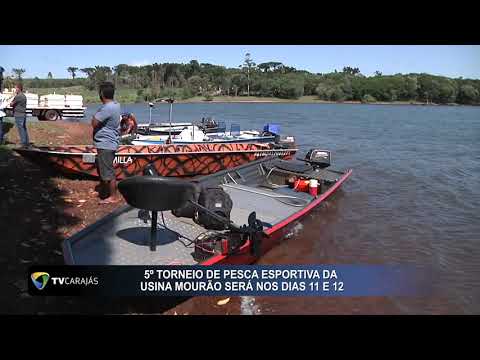 5º torneio de pesca esportiva da Usina Mourão será nos dias 11 e 12