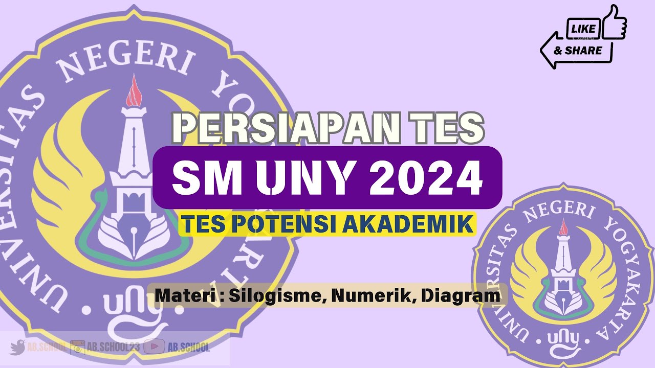 [SM UNY 2024] Soal SM UNY Bagian Tes Potensi Akademik yang tipenya sring mncul! #smuny