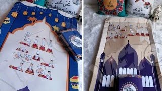 زينه رمضان⭐سجاده صلاه من الخيش متبطنه?احلي هديه في رمضان من صنع ايدك