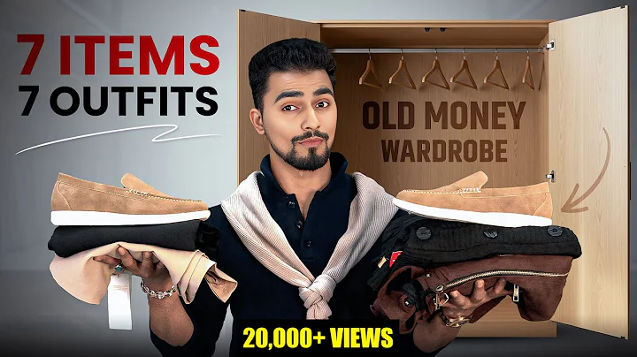 🔥7 ITEMS - 7 OUTFITS🔥 - Winter OLD MONEY Capsule Wardrobe Essentials