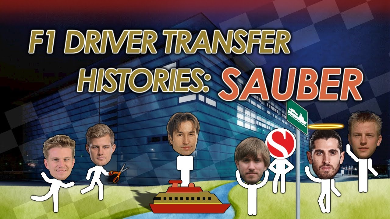 F1 Driver Transfer Histories: SAUBER