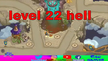 king of defense level 22 hell with local hero