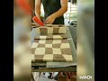 Making Drunken Cutting Boards Time-lapse