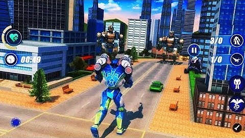 Snake Transform Robot War Android Gameplay