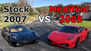 I'm currently in possession of 2 ferrari f430s, a 2005 that is
modified (mine) and my buddy roberto's 2007 completely stock. i have
been asked many t...