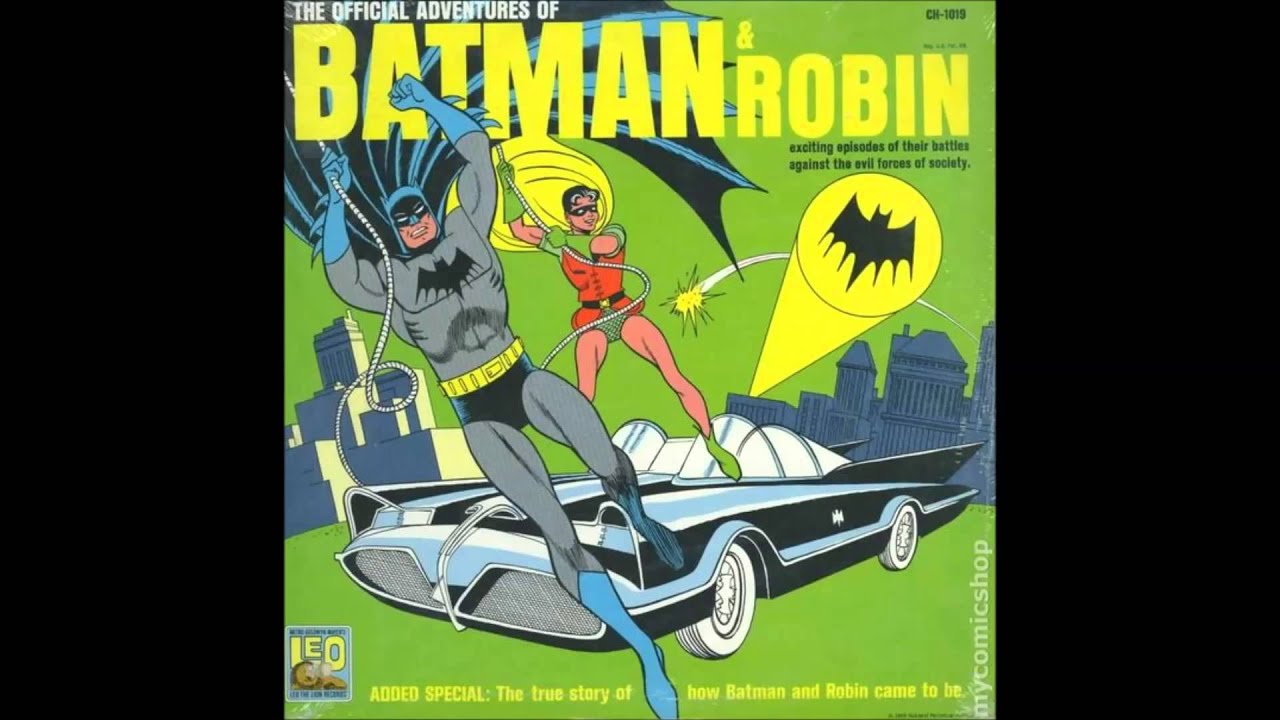 オリジナル盤 BATMAN AND ROBIN Vinyl Record Batman & Robin: Music