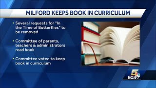 Superintendent: Milford schools to keep novel in curriculum after recent requests to reconsider