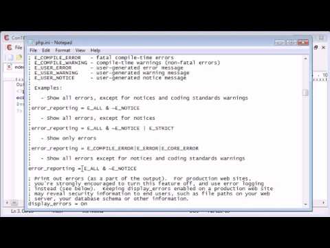 Beginner PHP Tutorial   15   More on Error Reporting