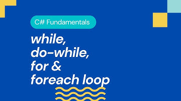 Iteration Statements- [while and do while, for and foreach loops]  in C#
