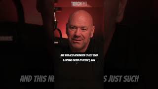 Dana White on the next generation being soft 👉 full Pass The Torch podcast on our channel #ufc screenshot 5