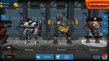 [TEST SERVER] War Robot New Design Medium Bot and More!