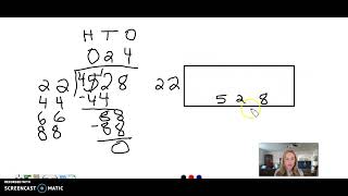 Visual Representation of Long Division