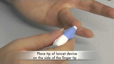 Vitas Bioindex Dried Blood spot sampling video English HD