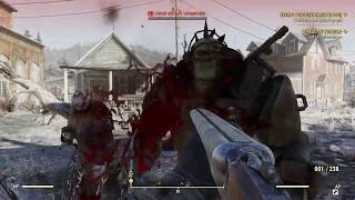 Fallout 76 - Bureau of Tourism & Event Protest March: Grafton Intro: Mutants, Protestors Fight 2018