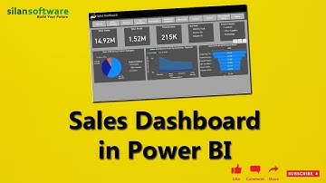 Sales Dashboardin Power BI || Silan Software || pythontpoint.org