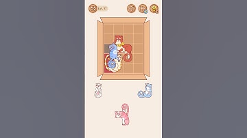 Cute Cat Block Puzzle Walkthrough #shorts #cat #funny
