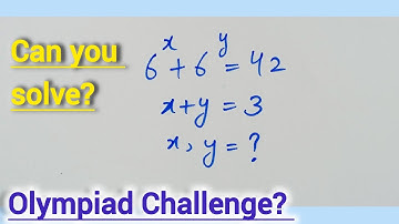 "Challenging Math Olympiad Problem! Only 1% can solve this