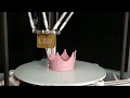 Chocolate printing - Crown/ 3д печать шоколадом короны