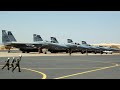 High alert us deploys f15 and f16 fighter jets to middle east border