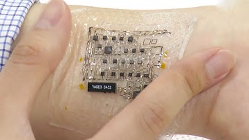 New e-skin wirelessly activates fully soft robots