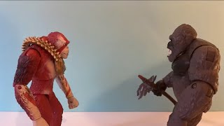 Kong vs Skar King and Shimo Stopmotion