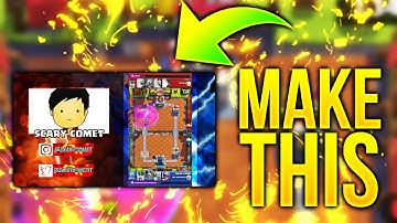 HOW TO MAKE AN EPIC CLASH ROYALE OVERLAY (PS TOUCH)
