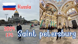 EP5🇷🇺เที่ยวรัสเซียด้วยตัวเอง-เซนปีเตอร์สเบิร์ก Saint petersburg russia