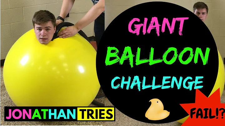 GIANT BALLOON CHALLENGE!