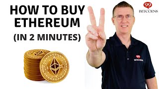 How to Buy Ethereum (in 2 minutes)  2024 Updated