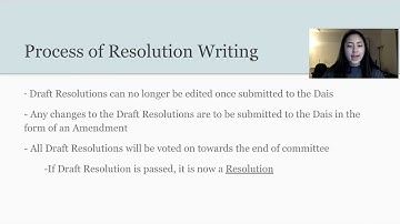 Introduction to Resolution Writing