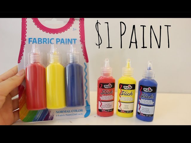 What is the difference between Tulip Slick and Tulip Puffy paint? – Tulip  Color Crafts