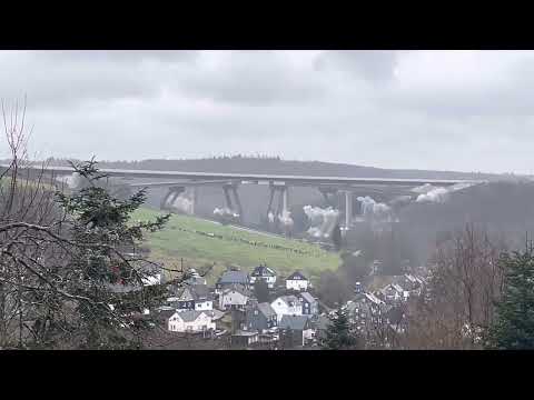 Rinsdorf Autobahn A45 Sprengung