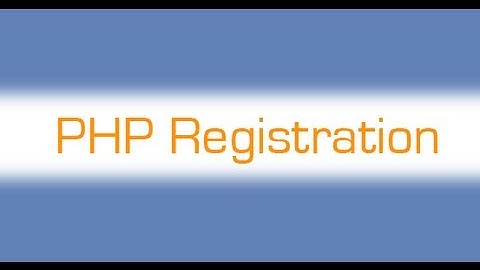 Уроки PHP. Регистрация и авторизация. Часть 1. #НеСмотри