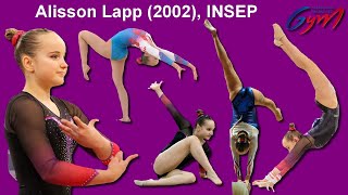 Alisson Lapp (2002), INSEP