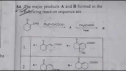 1. Csir net chemical science june 2018 part c organic chemistry solutions, pericyclic chemistry