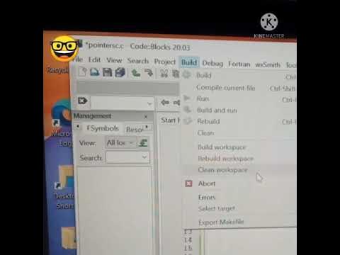 build and run in Code Blocks - YouTube