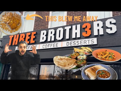 Is This The Best Desi Breakfast! | Three Brothers Cafe | This French Toast Is Unreal!