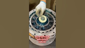 #BLD4-23-11KW split cycloid reducer #shorts