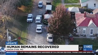 Update: Human remains found in Union Star, Missouri