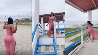 Enjoy the beauty of a beautiful beach screen | I feel great freedom | Beach Vlogs two