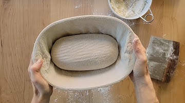 Unique method for shaping sticky dough