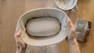 Unique method for shaping sticky dough